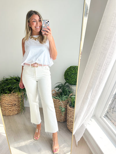 Sundaze Straight Jeans SWAN
