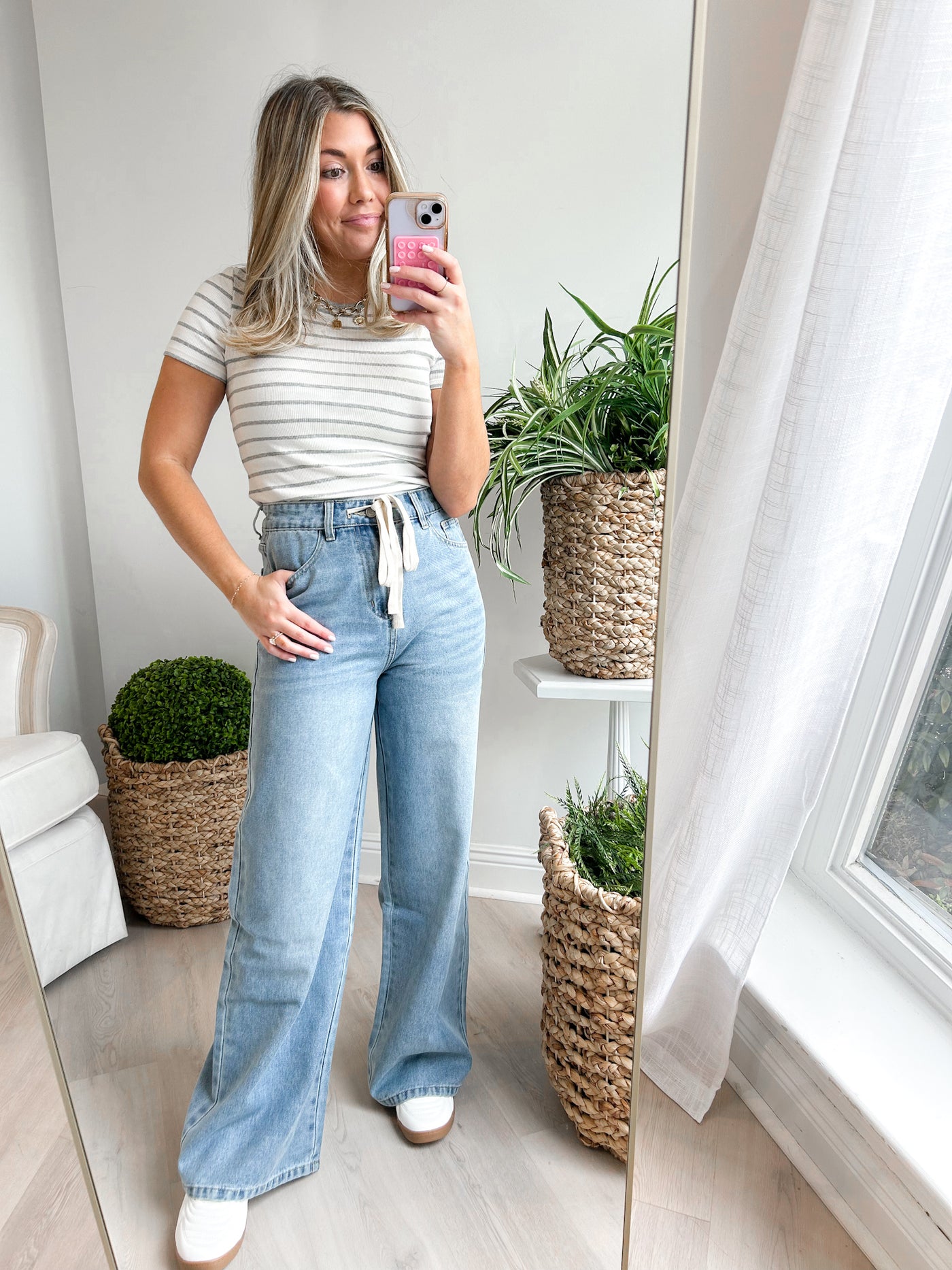Sloan Drawstring Jean