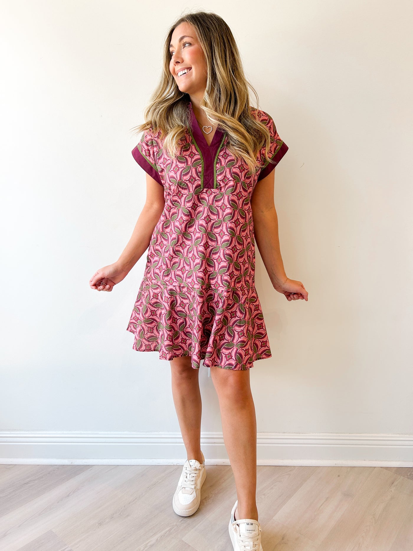 Jaci Collar Mini Dress