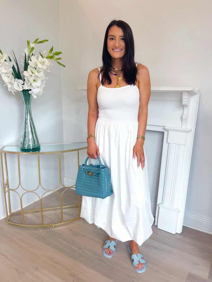 Taylor Ribbed Cami Bodice Dress