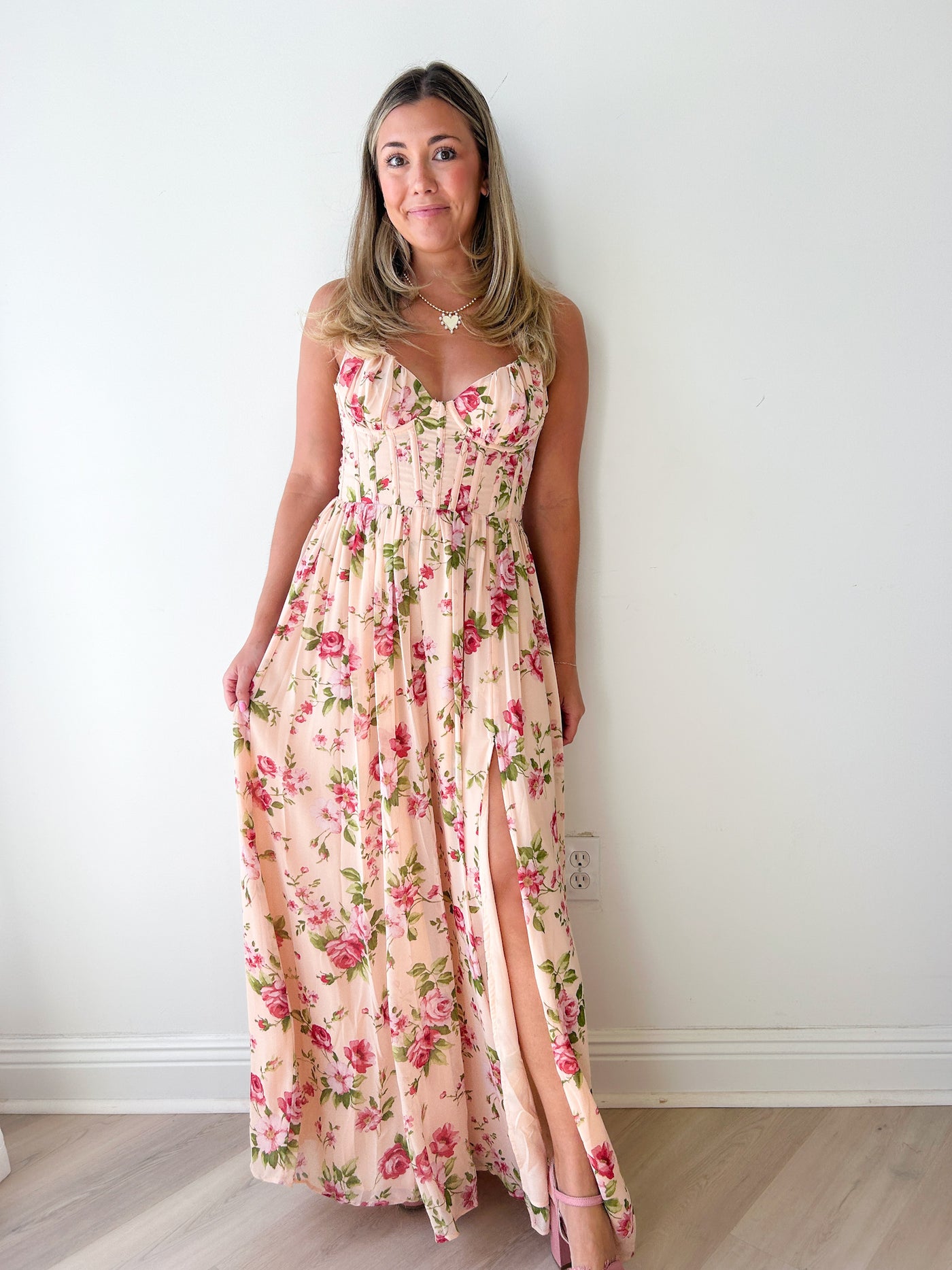 Harlow Corset Maxi Dress