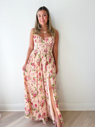 Harlow Corset Maxi Dress
