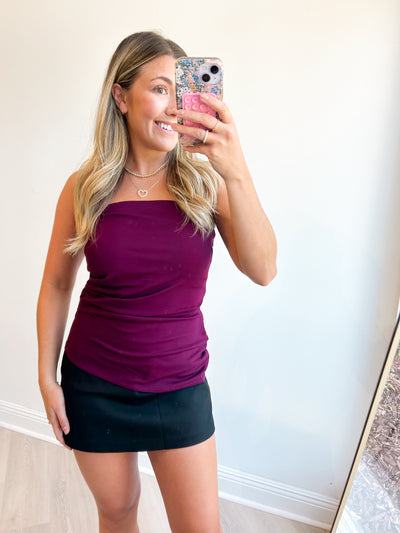 Elise Tube Asymmetrical Top