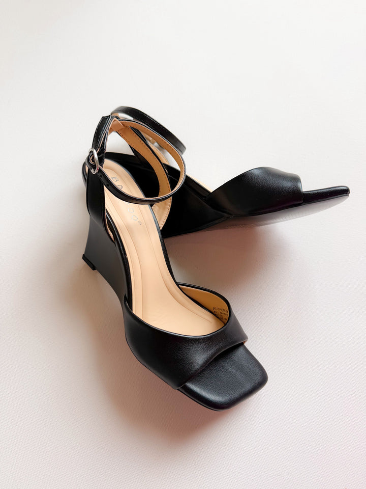 Author Six Strappy Wedge