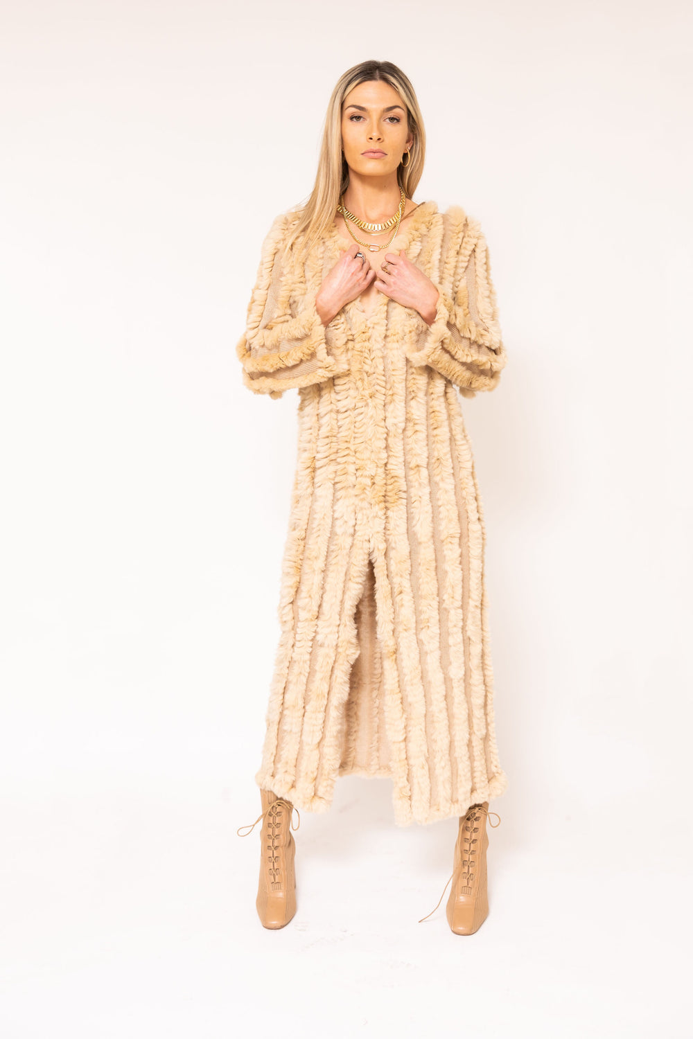 Grayson Long Fur Jacket