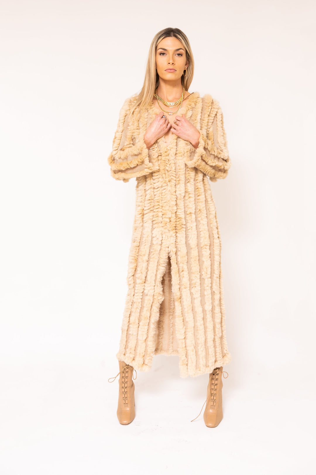Grayson Long Fur Jacket