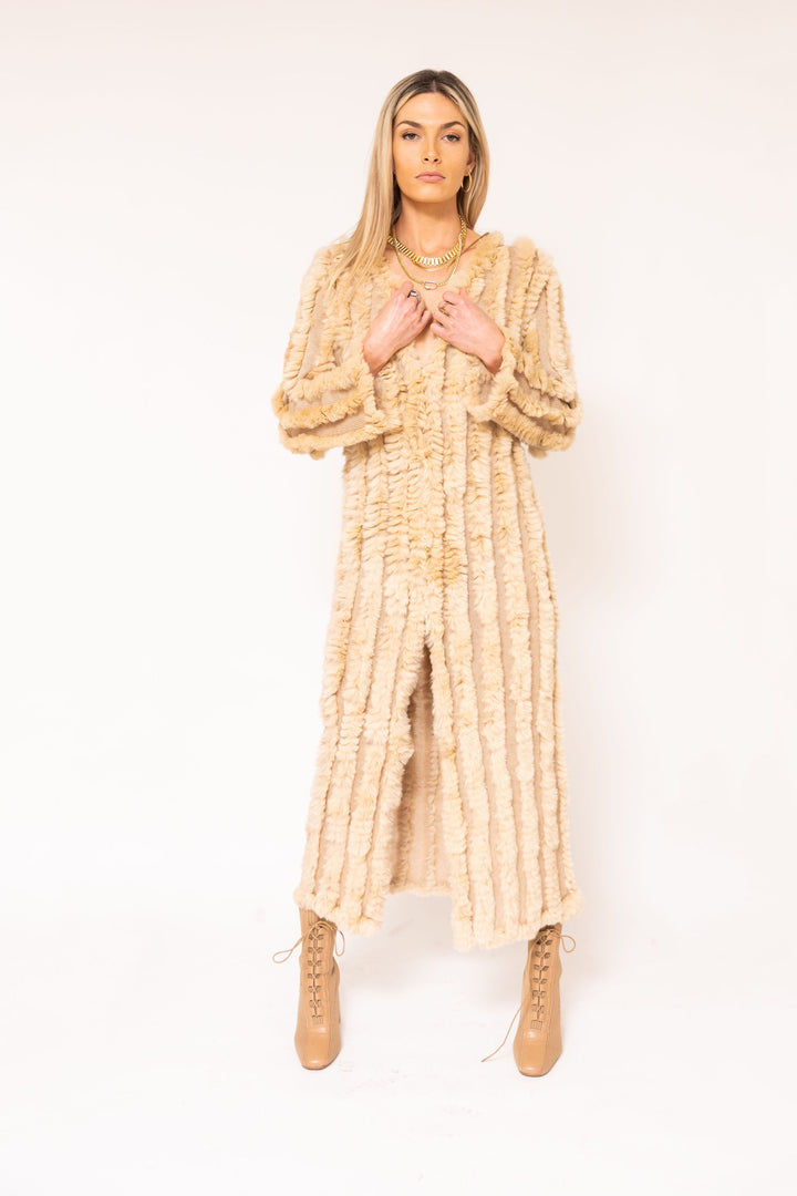 Grayson Long Fur Jacket