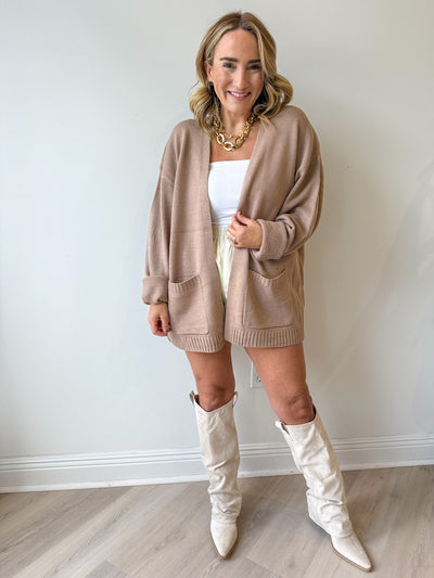 Romy Sweater Dark Taupe