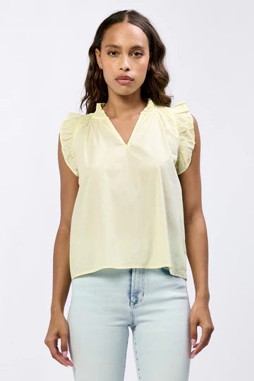 Puja Top yellow