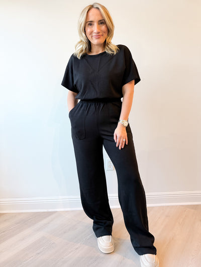 Raechelle Modal Jumpsuit Black