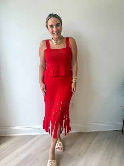 Alana Set Red
