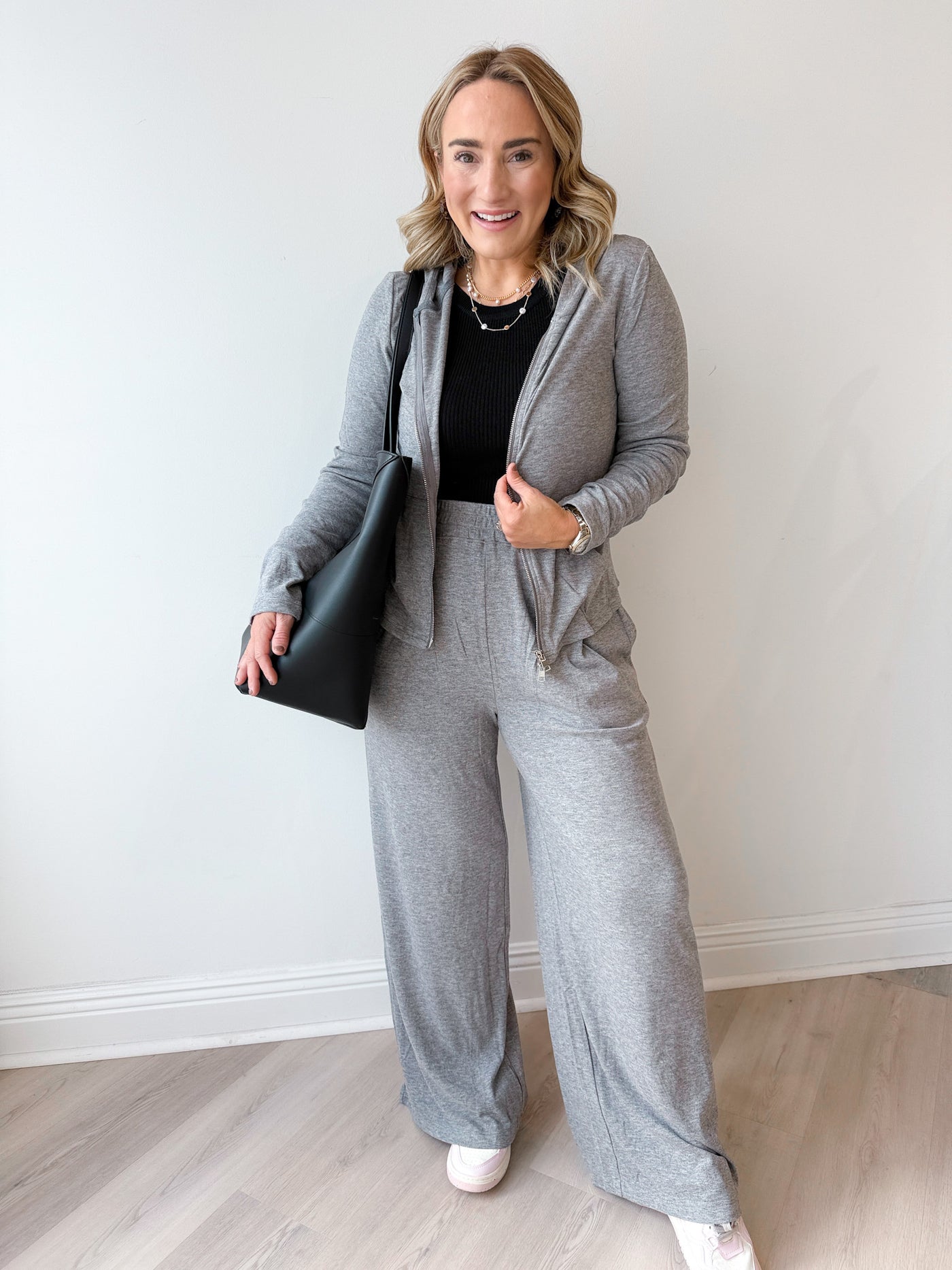 Christian Pant Set Heather Grey