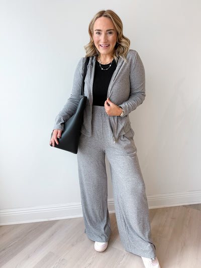 Christian Pant Set Heather Grey