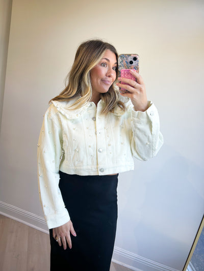 Tana Pearl Corduroy Jacket