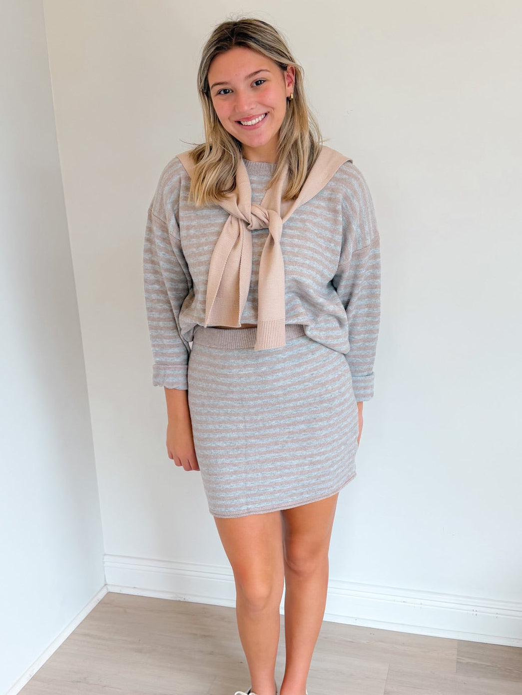 Madison Knit Skirt Set
