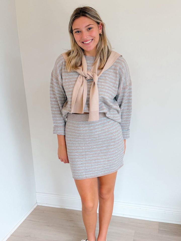 Madison Knit Skirt Set