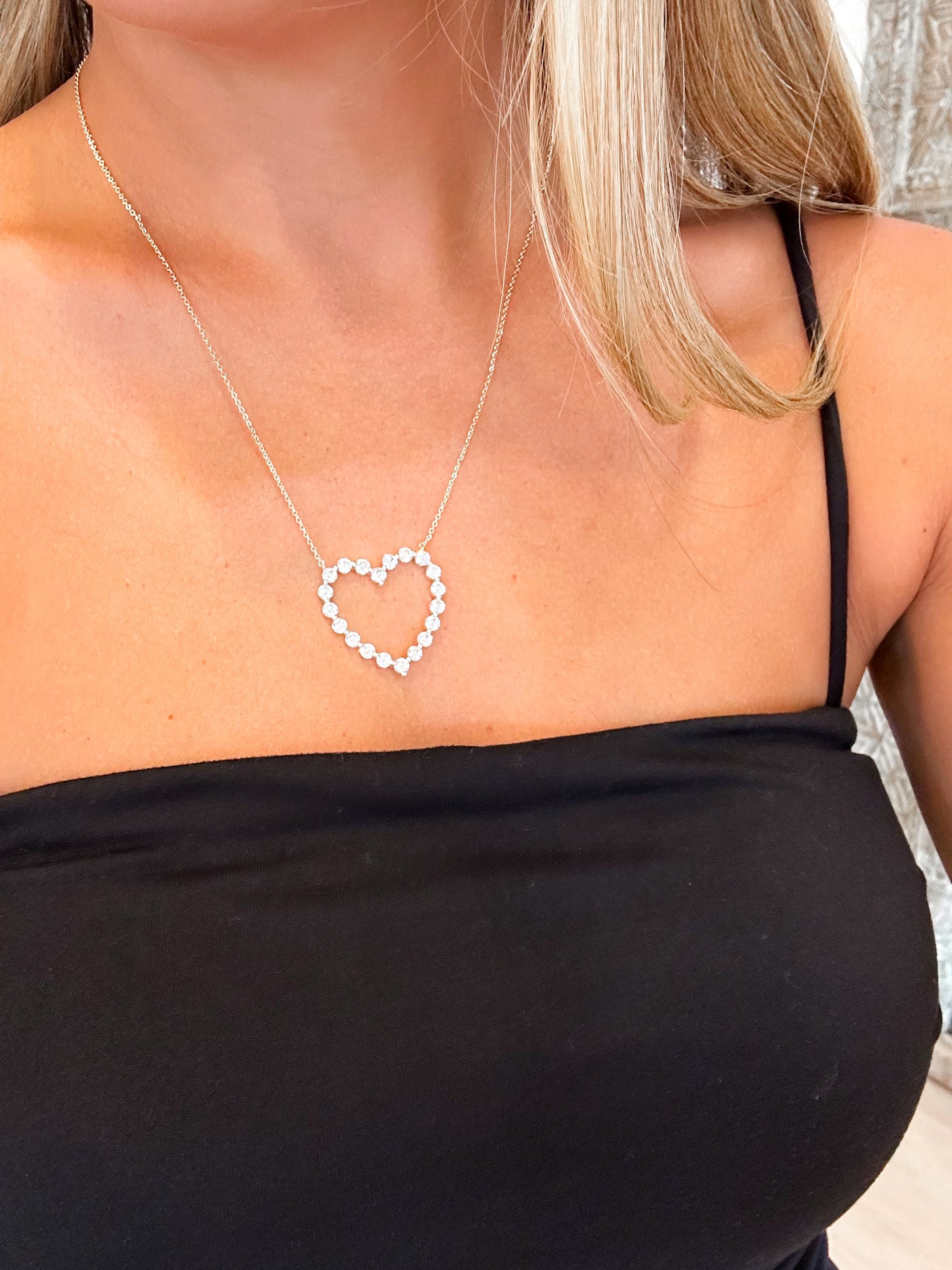She's An Icon Heart Necklace