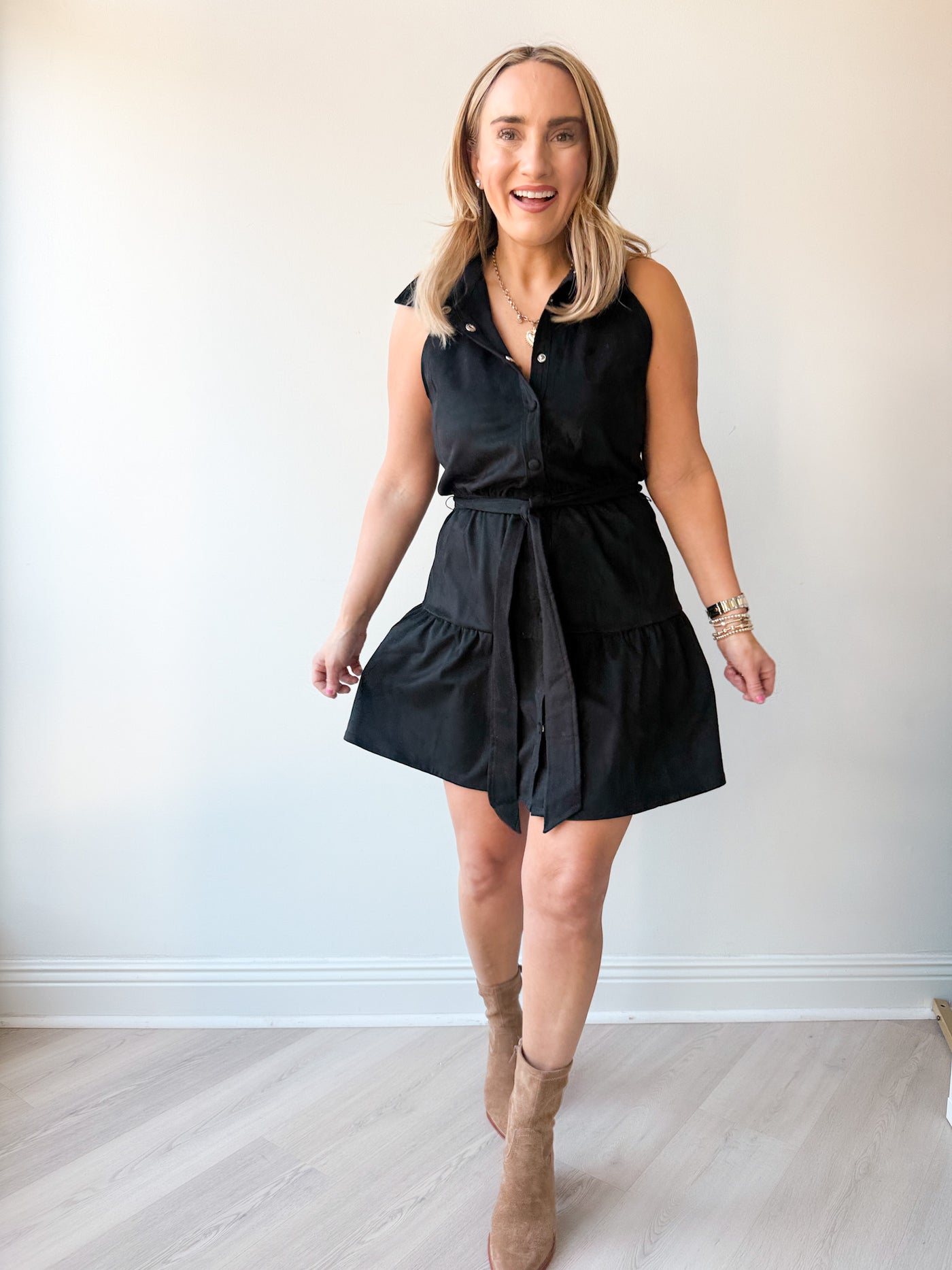 Bella Halter Tie Dress