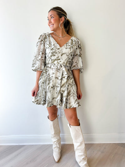 Alexis Belted Dress