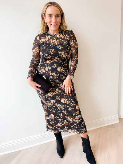 Moonlit Meadow Midi Dress