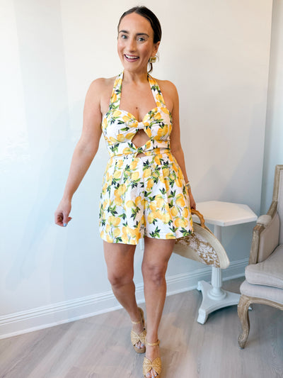 Lemon Romper