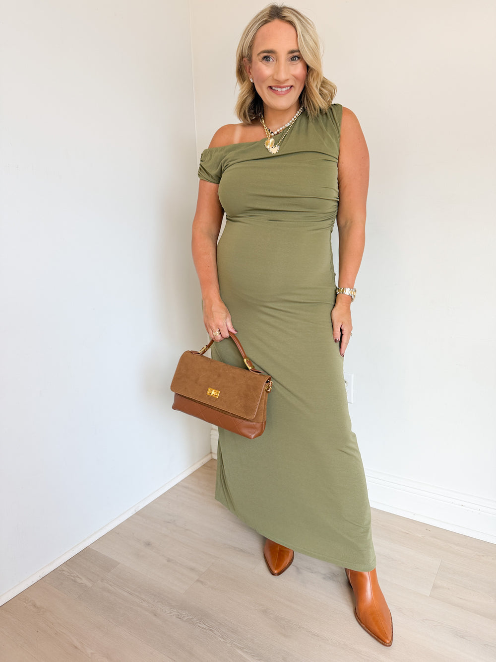 Aster Mesh Midi Dress