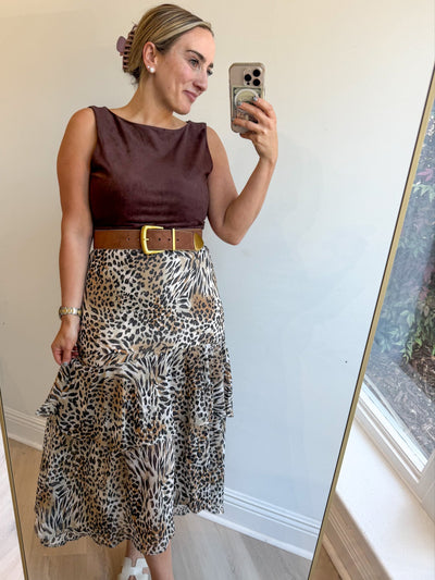 Camille Print Maxi Skirt