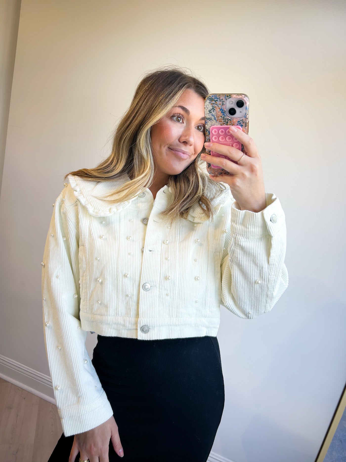 Tana Pearl Corduroy Jacket