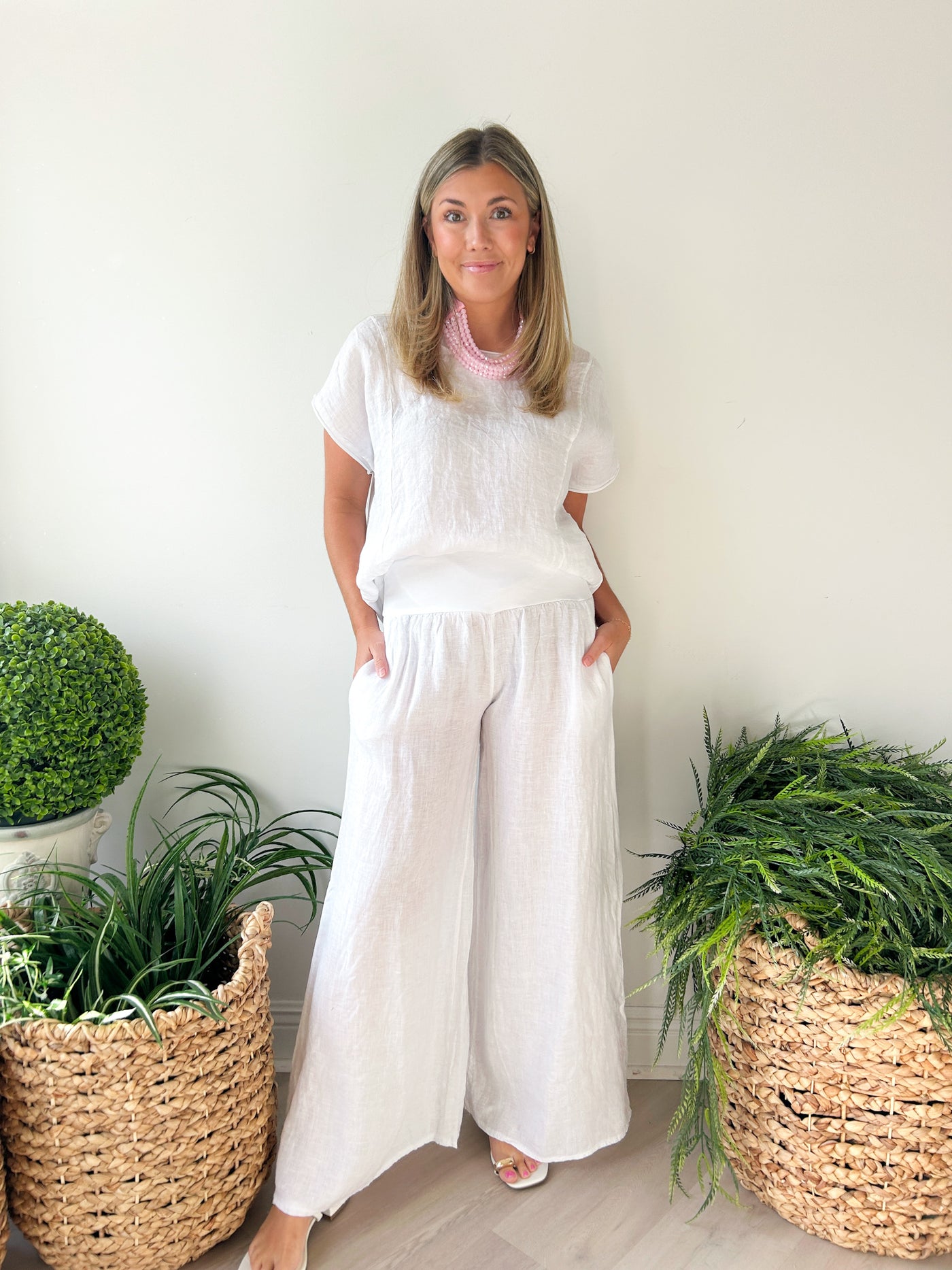 Jo Linen Tee