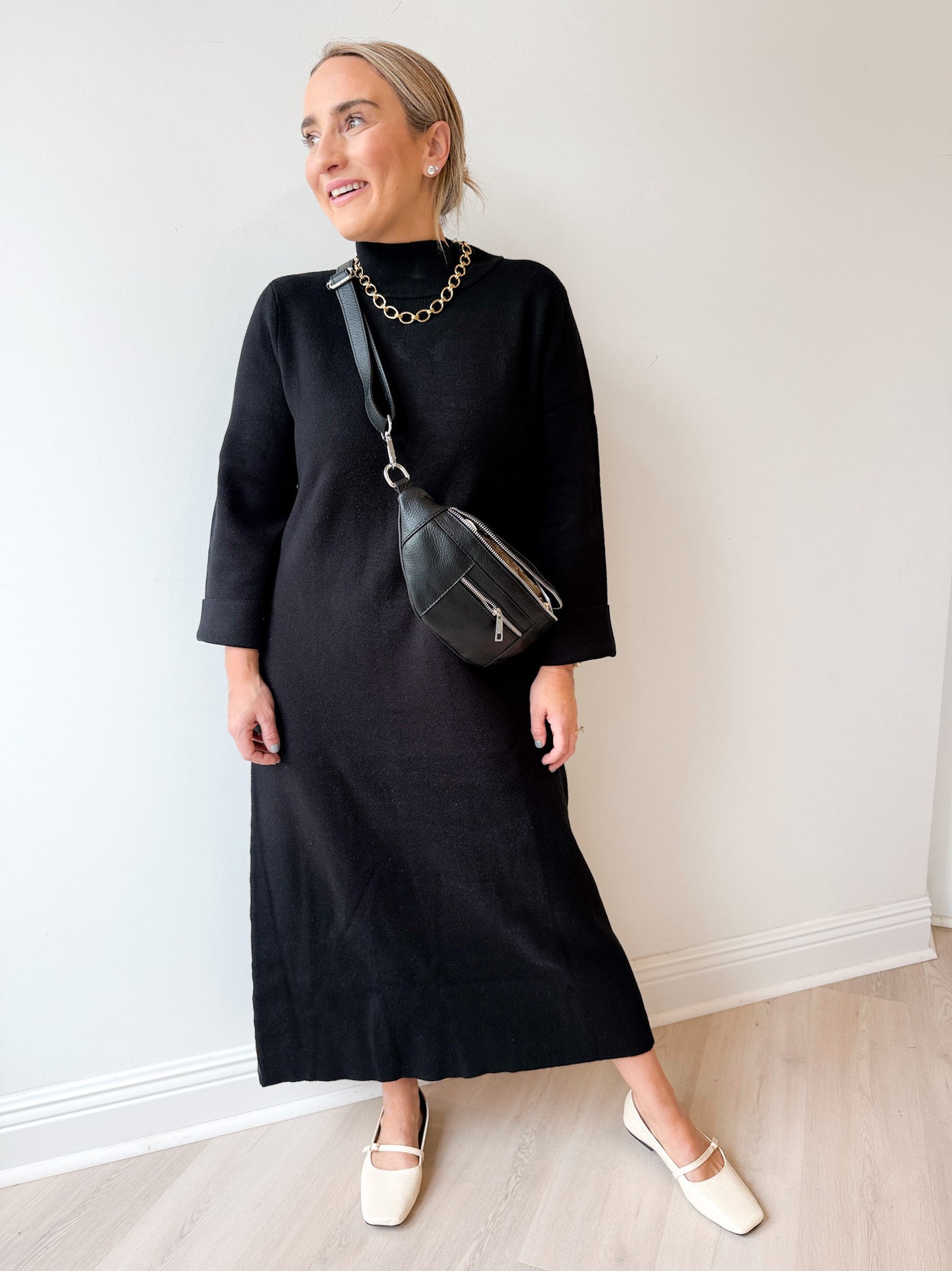 Shelly Relaxed Maxi Dress black