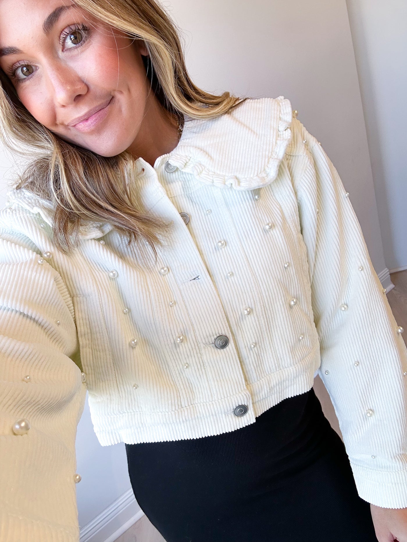 Tana Pearl Corduroy Jacket