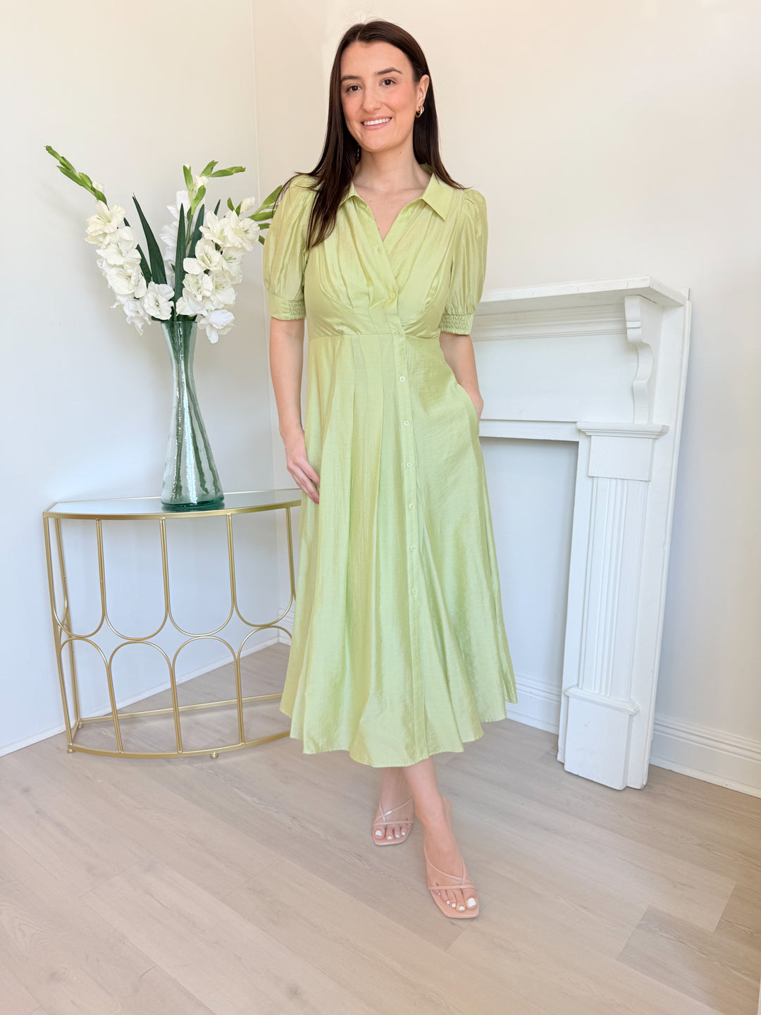 Alice Puff Sleeve Maxi Dress