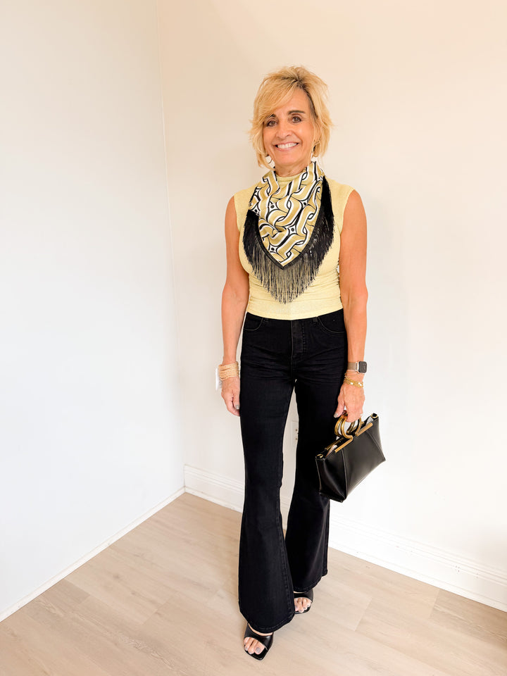 Eva High Rise Flare Jeans