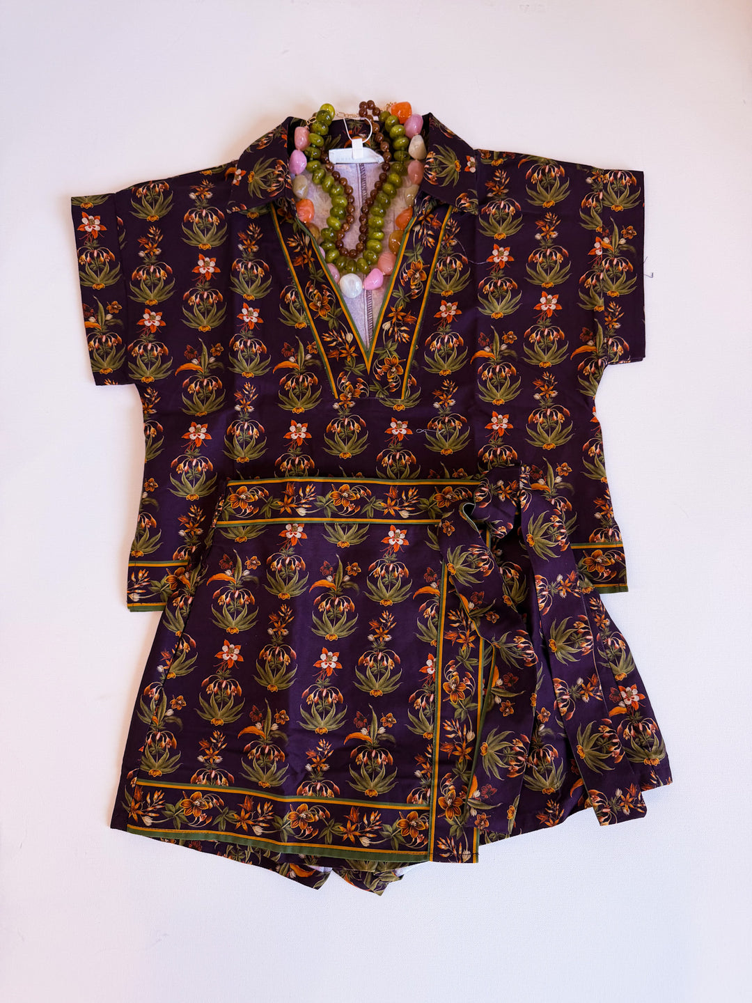 Dean Patterned Skort