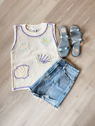 Seashell Knit Tank