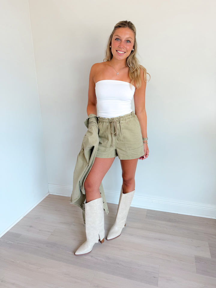 Wildhearted Tie Waist Shorts