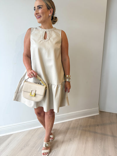 Sophia Leather Dress
