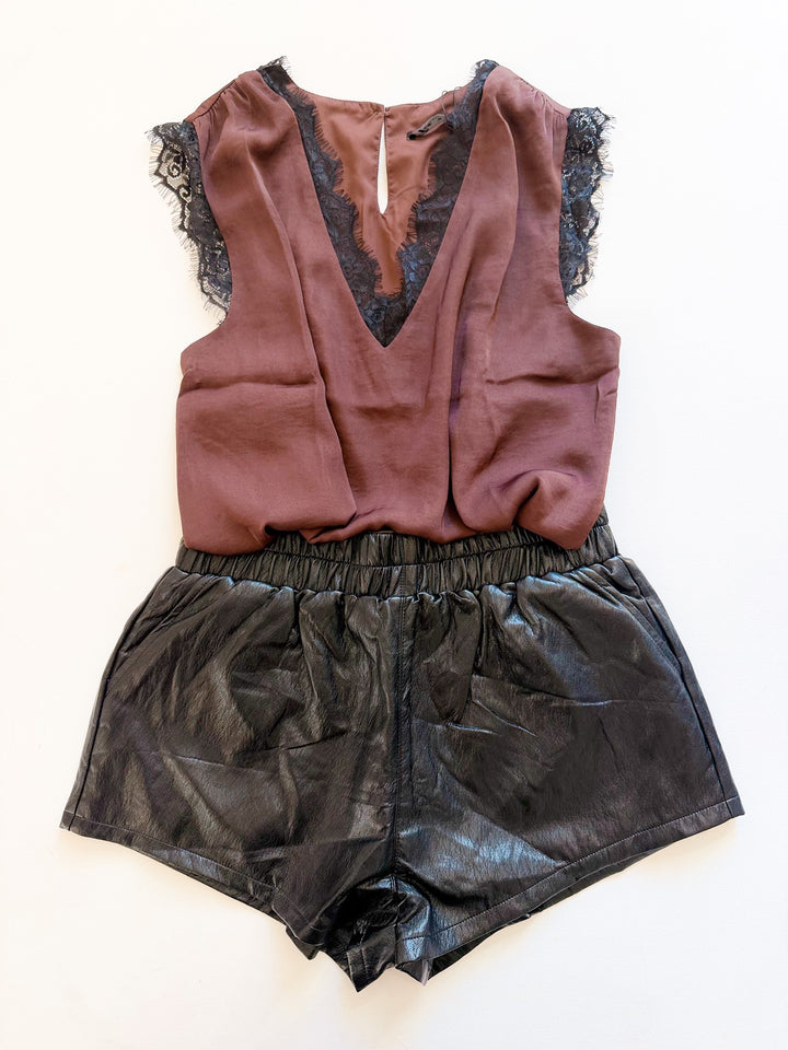 Shelby Leather Boxer Shorts