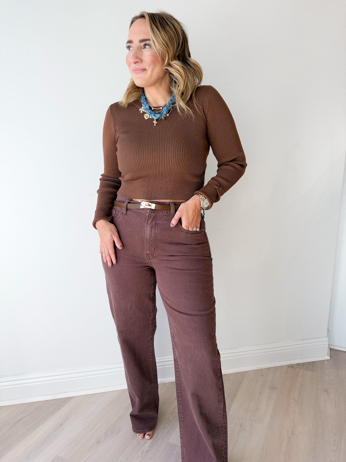 Sierra Round Neck Top