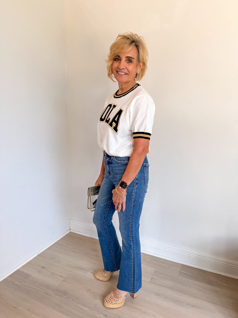NOLA Gameday Knit Top