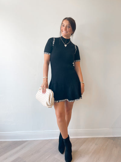 Romilla Stitch Mini Dress
