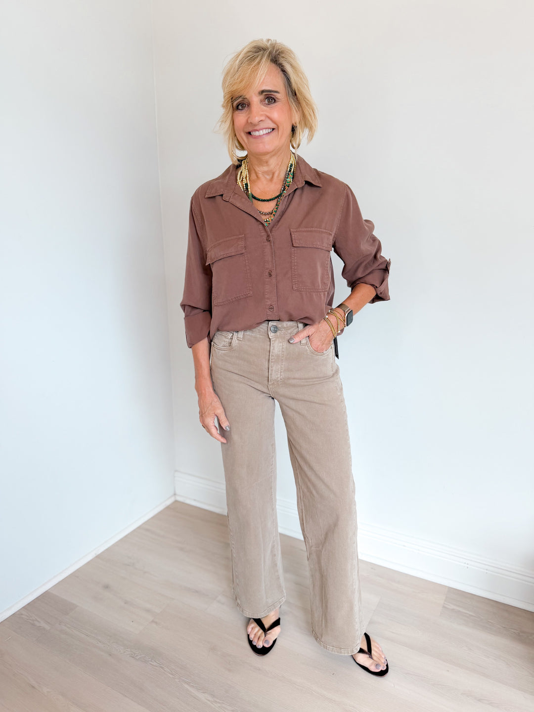 Meg High Rise Wide Leg