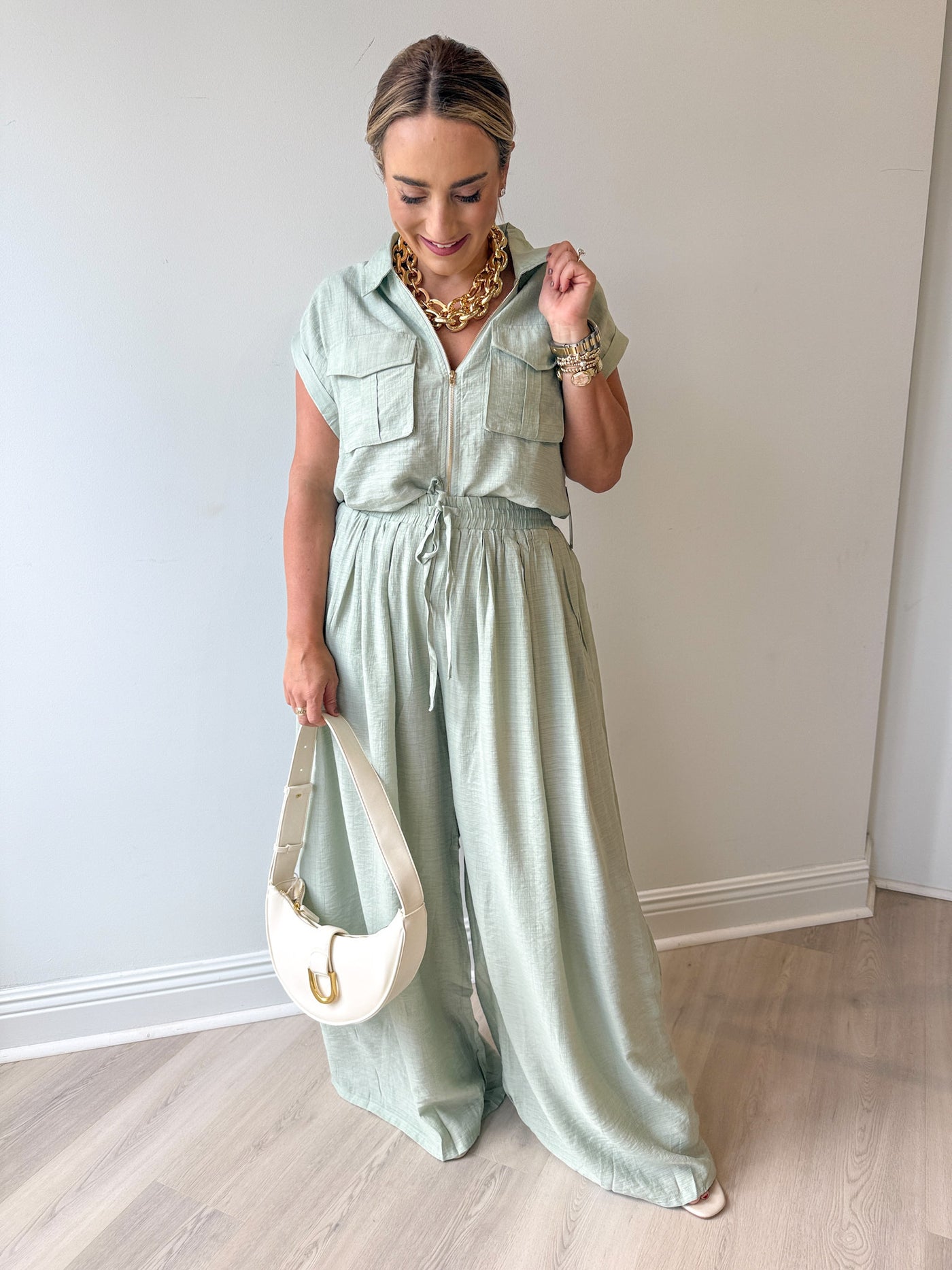 Crop Top & Pant Set
