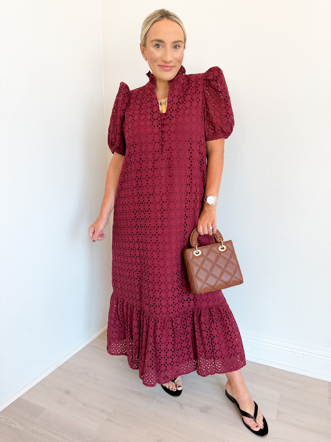 Wine Not Midi Dress