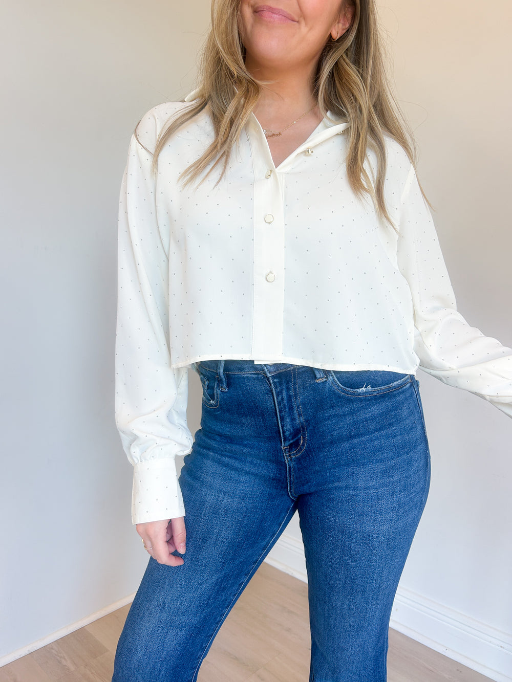 Lilith Rhinestone Top