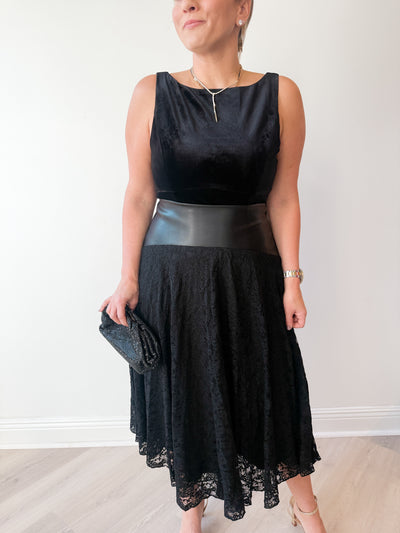 Camille Lace Midi Skirt
