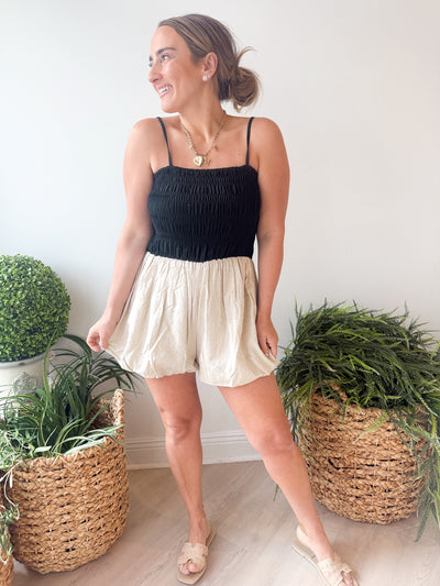 Jori Bubble Romper black