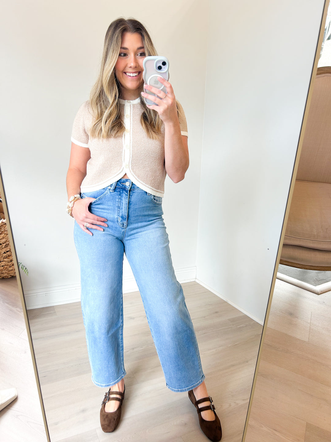 Valentine High Rise Tapered Jean