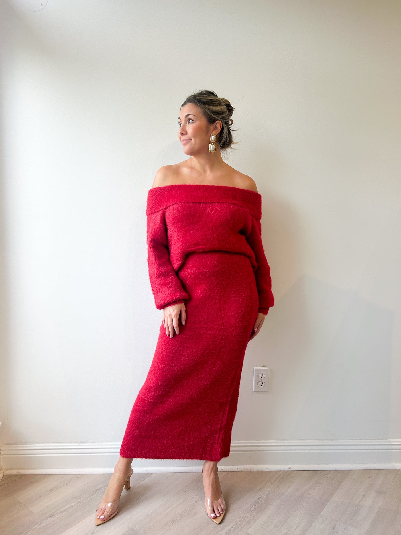 Layla Mohair Knit Skirt