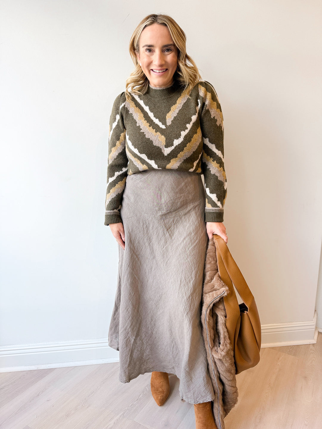 Cameron Linen Maxi Skirt